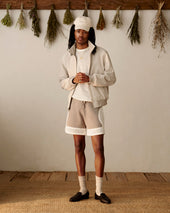 Suede Track Jacket