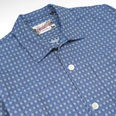 Jay Jacquard Denim Club Shirt