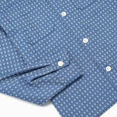 Jay Jacquard Denim Club Shirt
