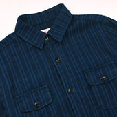 Sashiko Stripe Overshirt
