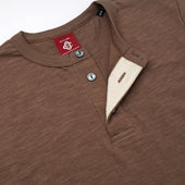Mocha Slub Henley