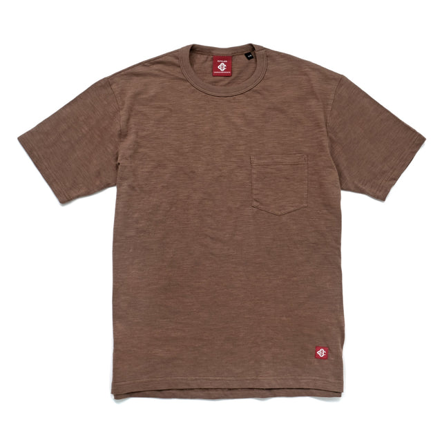 Mocha Slub Pocket T-Shirt
