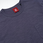 Violet Slub Pocket T Shirt