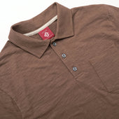 Mocha Slub Polo