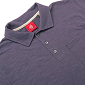 Violet Slub Polo