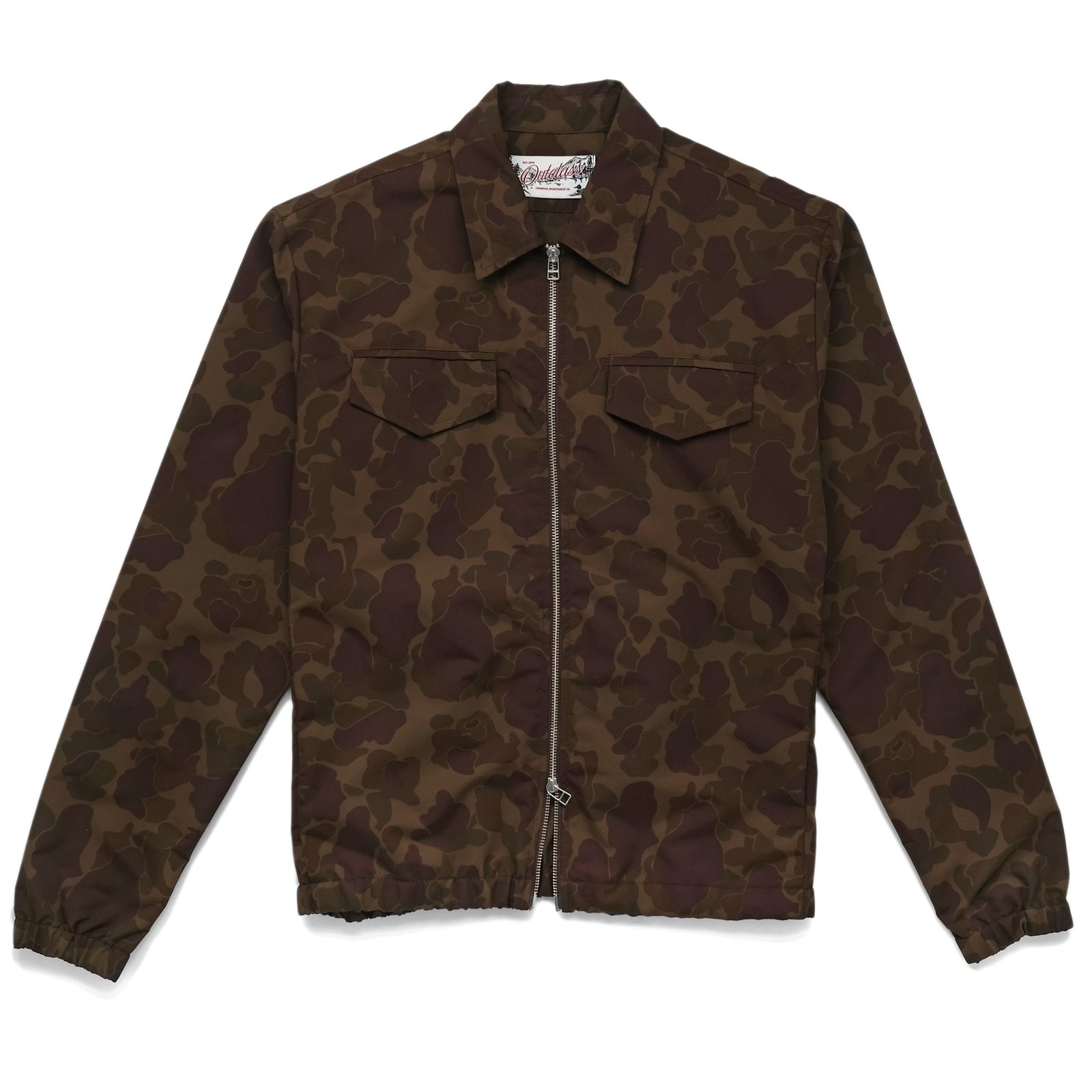 Woodland Camo Coach Jacket