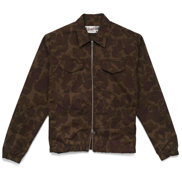 Woodland Camo Coach Jacket