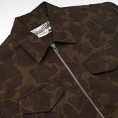 Woodland Camo Coach Jacket