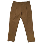 Clay Sateen Pleated Pant