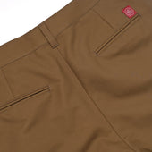 Clay Sateen Pleated Pant