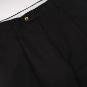 Sateen Pleated Pant
