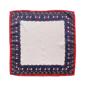 Nautical Polka Dot Pocket Square