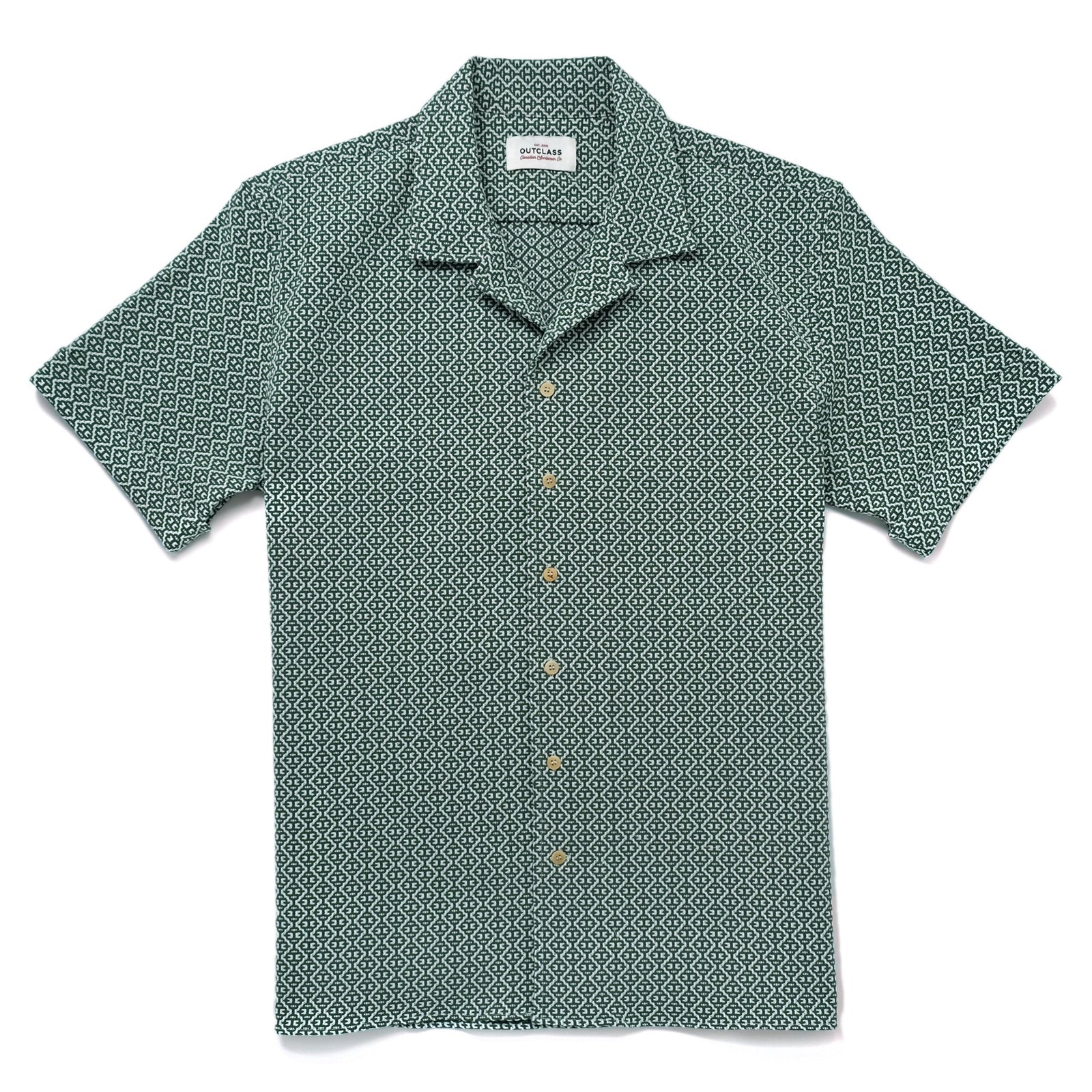 Pine Jacquard Havana Shirt