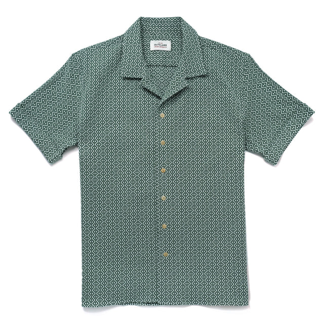 Pine Jacquard Havana Shirt