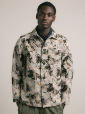 Ormiston Jacket in Brown Camo Jacquard