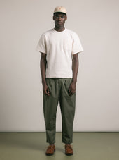 Fly T-Shirt in Natural Brushed Waffle
