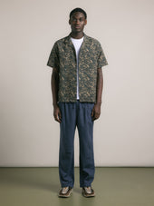 Crammond Shirt In Landscape Print Cotton