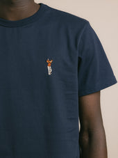 Cargill T-Shirt in Dark Navy Golf Embroidery