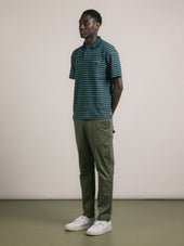 Inverness Trouser in Olive Cotton Twill