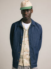 Durno Overshirt in Denim
