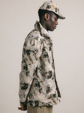 Ormiston Jacket in Brown Camo Jacquard