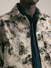 Ormiston Jacket in Brown Camo Jacquard