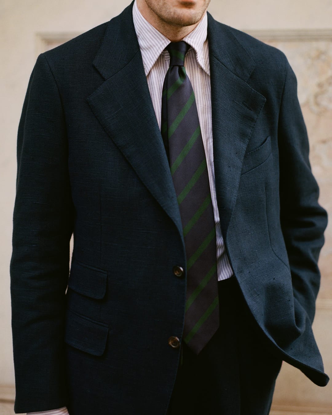 Linen Tailored Jacket