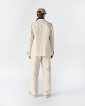 Canvas Single Pleat Trouser