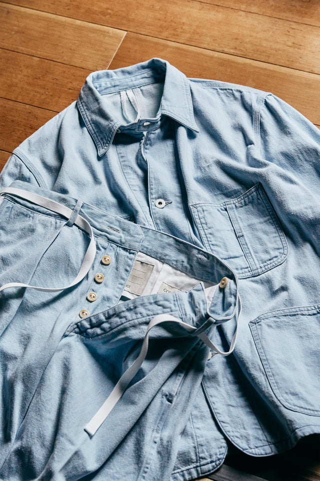 JACKSON 10oz Logger Selvedge Denim Bleach