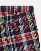Made In Usa Yellow Authentic Madras Trousers