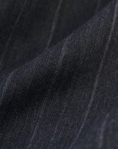 Made In Usa Fox Brothers Chalk Stripe Double Breasted Suit