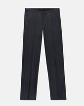 Made In Usa Fox Brothers Chalk Stripe Double Breasted Suit