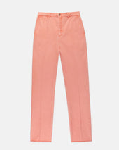 Red Washed Canvas Cape Cod Pant