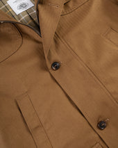 Made In Uk Cotton Field Coat