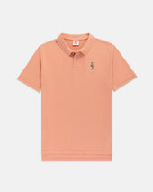 Breton Red Ivy Guy Cotton Pique Polo
