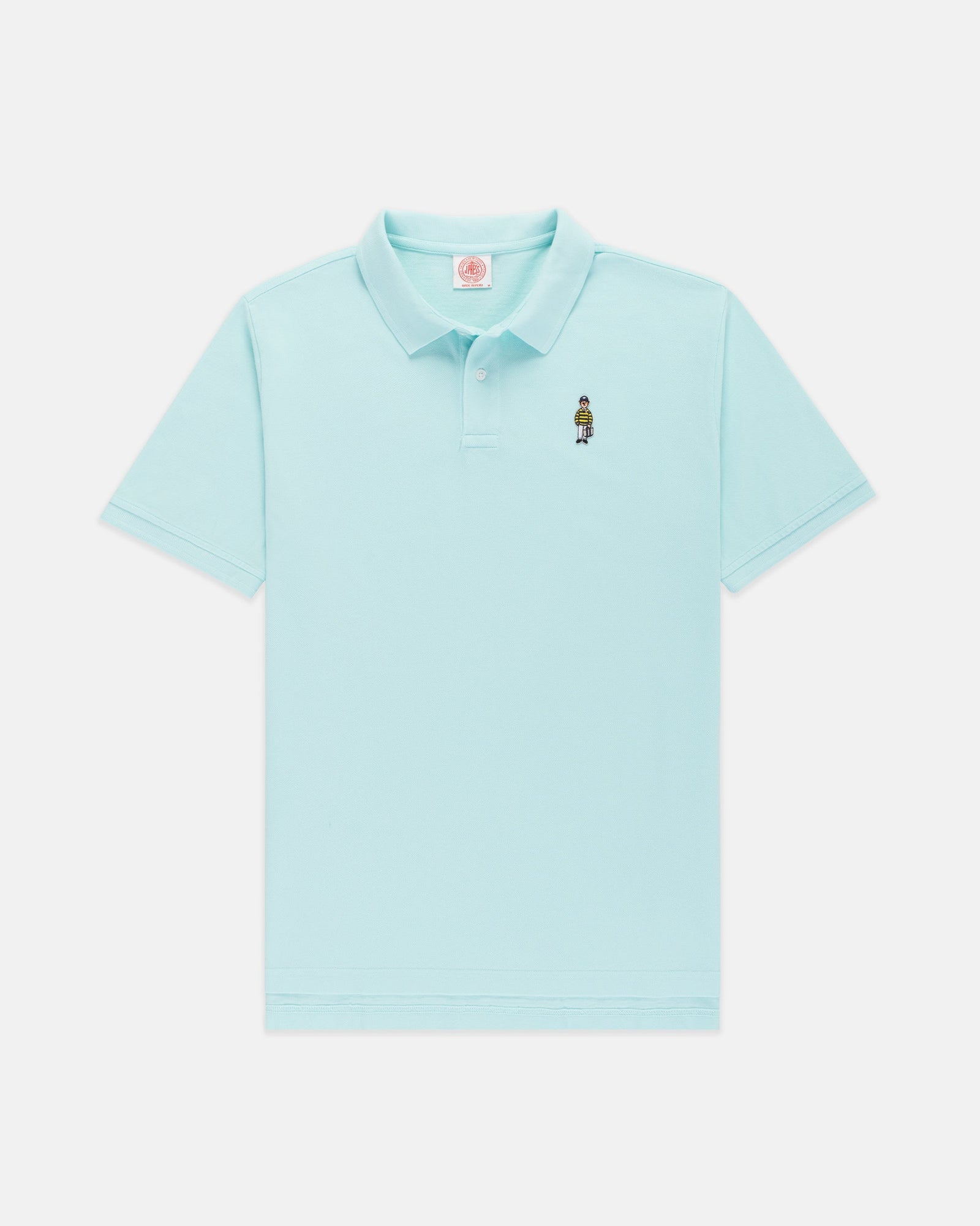 Light Ivy Guy Cotton Pique Polo