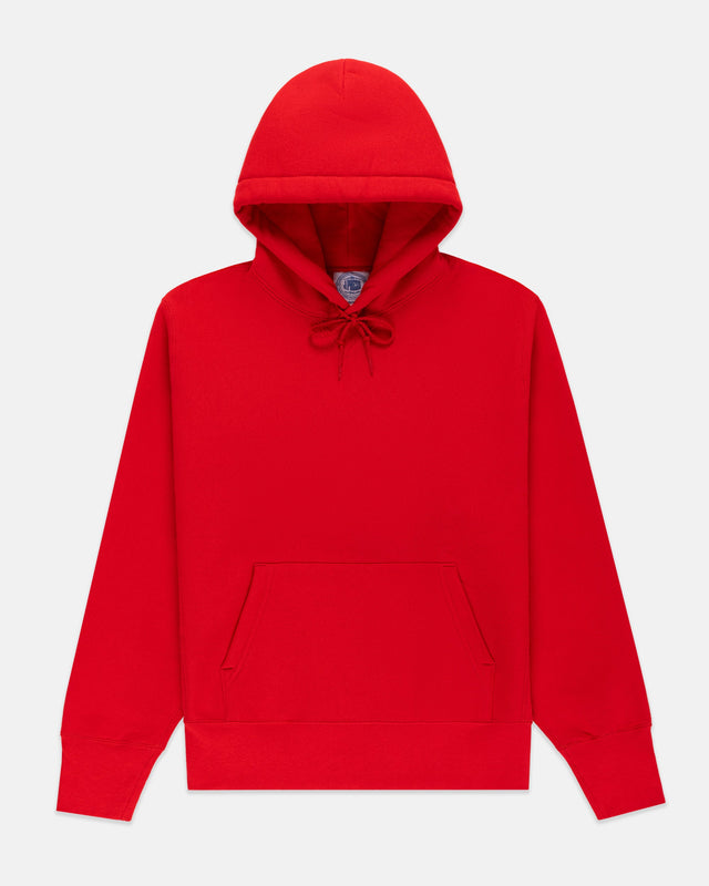 Made In Usa Red Heavyweight Hoodie
