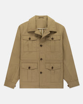 Made In England Cotton Safari Jacket