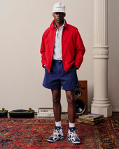 Striped Crest Oxford Shirt