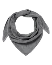 Unisex Silk Cashmere Scarf Graphite Grey