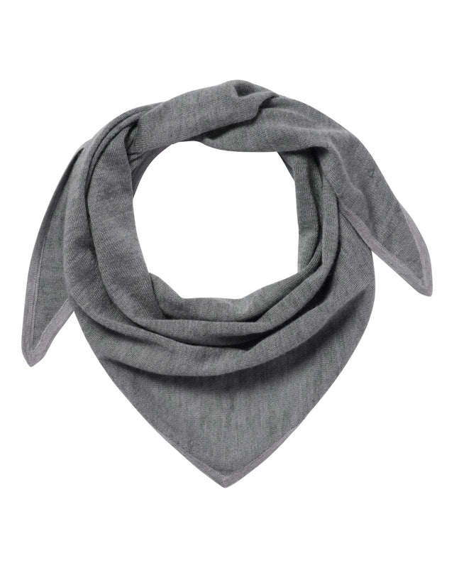 Unisex Silk Cashmere Scarf Graphite Grey