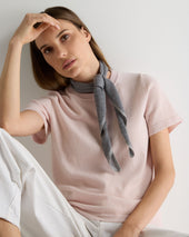 Unisex Silk Cashmere Scarf Graphite Grey
