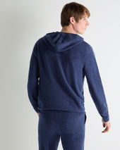 Men's Ladbroke Cashmere Hoodie Bright Denim Blue