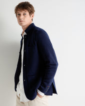 Men's Grosvenor Milano Cashmere Jacket Deep French Blue