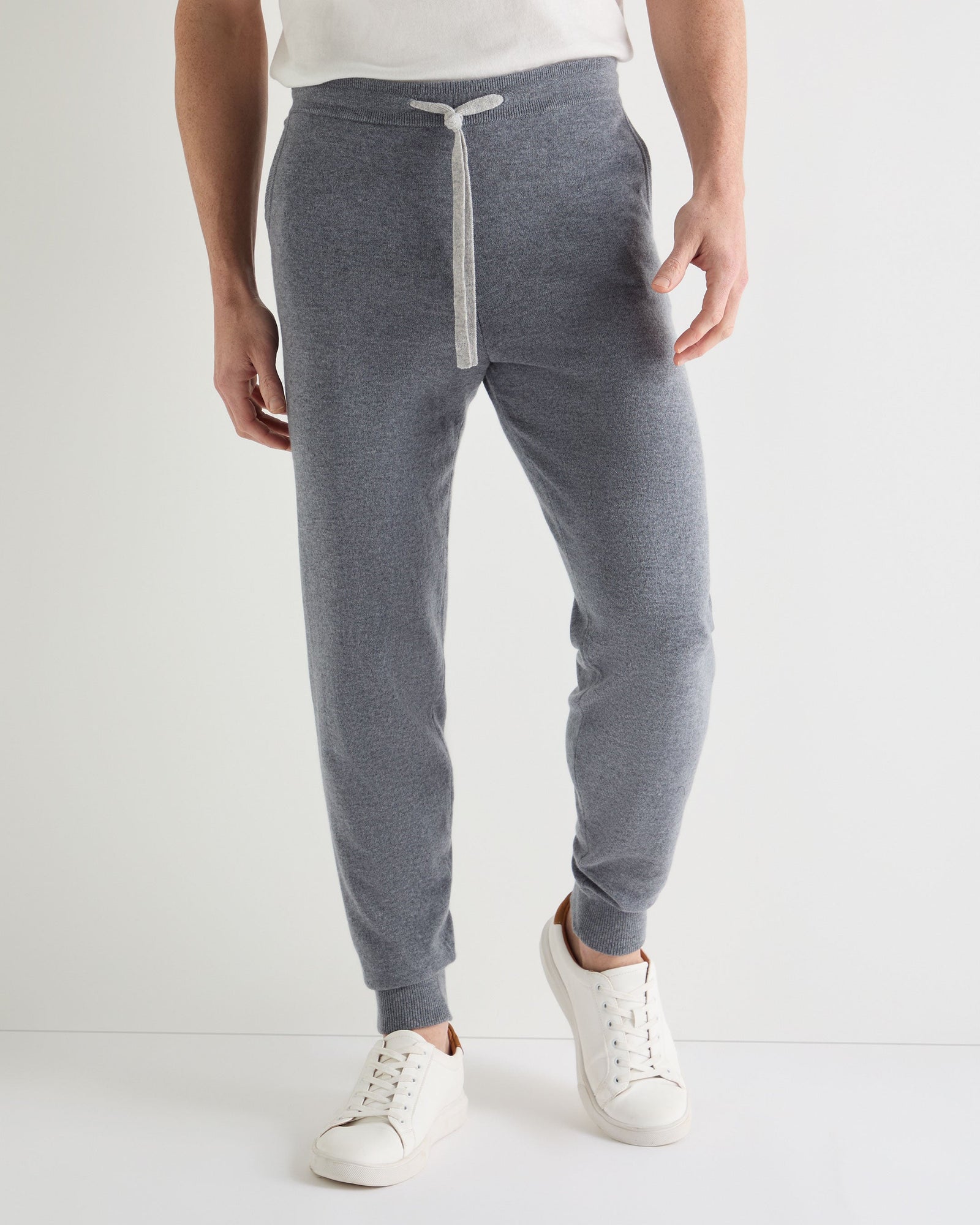Men's Ladbroke Cashmere Jogger Ash Grey