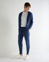Men's Ladbroke Cashmere Jogger Bright Denim Blue