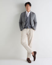 Men's Marlborough Fine Gauge Cashmere Jacket Graphite Grey