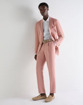 Men S Atrani Linen Trouser Pink