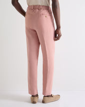 Men S Atrani Linen Trouser Pink