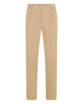 Men's Atrani Linen Trouser Taupe Brown